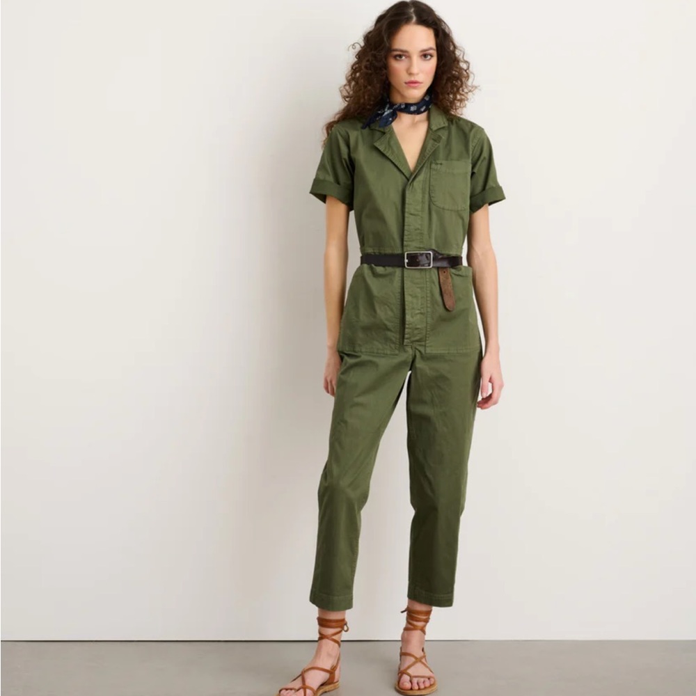 ALEX MILL Standard Short Sleeve Jumpsuit size XS